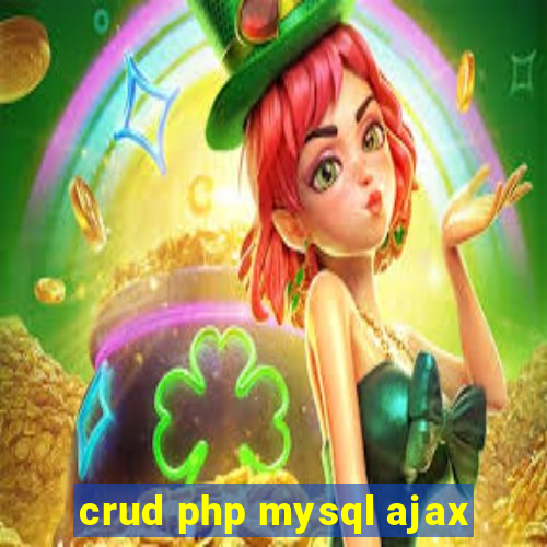 crud php mysql ajax